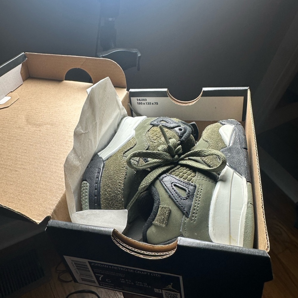 Jordan 4 size Retro SE Craft (TD)